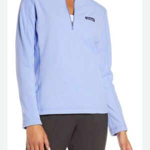Patagonia Micro D Fleece 1/4 Zip Pullover Blue Sweater Size S